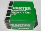 Carter Emission Reduction Kit 5600X California Smog Truck 4 8 Cylinder New. Price: $60.00.