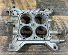 Holley 12R5204B, Barrel Carburetor Base Plate 1850 80457 Used. Price: $19.00.