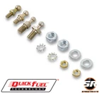 Quick Fuel 28-100QFT Throttle Ball Assortment Kit ( Washers & Retaining Nuts ) New. Price: $22.95.