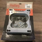 Holley Performance 17-25 Carburetor Adapter Spacer New. Price: $59.00.