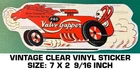 Valve Gapper-vintage 90'S Vinyl Decal Sticker Clearance Precision Nhra Used. Price: $9.35.