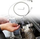 24" Throttle Cable Braided Stainless Steel Universal Accelerator Ford, Chevy New. Price: $16.17.