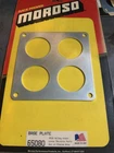 Moroso 65080 Carburetor Safety Base Plate Holley 4500 Dominator Steel Zinc New. Price: $30.00.