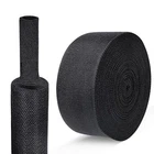 Buyuneed Heat Shrink Braided Sleeving Fabric Tubing 2 1-3/8"-13FT, Black New. Price: $34.09.