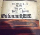 Ford D3TZ-9447-A Motorcraft CG-356 Carburetor Mounting Gasket Price Per New. Price: $11.00.
