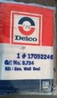 Delco Gm Carburetor Well Seal Kit 17052246 - Nosreplaced By On 9/75 New. Price: $9.99.