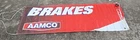 Vtg Aamco Brakes Banner 8.5X2.75 Good Condition Used. Price: $39.19.