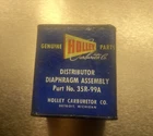 Nos 1949-56 Ford Holley Distributor Diaphragm Assembly 35R-99A New. Price: $5.60.