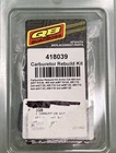 New Genuine Quadboss 418039 Carburetor Rebuild Kit. Price: $44.24.