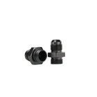 Aeromotive Carburetor Fuel Inlet Adapter Fitting 15207; Black -06AN 9/16"-24 New. Price: $16.75.