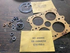 Vintage Ford Fomoco Carburetor Gasket Kit Set B7AZ-9502-C Nos Package New. Price: $18.99.