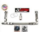 Holley Carburetor Braided Fuel Line Dual Feed Gauge 4150 8AN F2-A115 New. Price: $109.95.