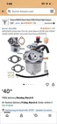 AM122614 Carburetor Fits For John Deere Open. Price: $13.00.