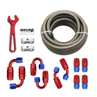Wnseu 10AN 20FT Fuel Line Hose Kit Fitting Stainless Steel Braided 5/8 Cpe New. Price: $105.91.