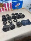 Used Sbc Engine Pistons And Rods 3911076 Set Of 8 Project For Parts Gm Flat. Price: $170.00.