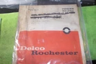 Nos CADILLAC,OLDS,PONTIAC,W/4BRL., 1957-66 Delco-rochester Gasket Kit #7016144 New. Price: $11.99.