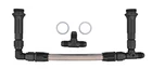 Jegs Dual Feed Fuel Line Kit For Holley 4150 Carburetors -6 An, Black New. Price: $71.99.