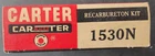 Nos Carter 1530N 1BBL 735SA Carburetor Repair Kit For 1950-53 Ihc New. Price: $35.00.