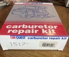 Standard Motor Products Carquest 1517 Carburetor Kit Barrel 4MV, M4MC M4ME,A New. Price: $30.00.