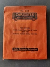 Nos Carter 283 Carburetor Gasket Kit For 1956 Packard Studebaker 4BBL New. Price: $15.00.