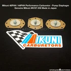 Mikuni Perf Carburetor Pump Diaphragm N107.030 3PC 40PHH 44PHH Datsun 240Z Solex New. Price: $82.95.