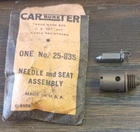 1942-1952 Pontiac Series 25/26 Carbureter 25-83S Needle Seat New. Price: $6.99.
