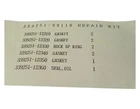 Genuine Hitachi Repair Kit 339251-99110 New Oem. Price: $341.94.