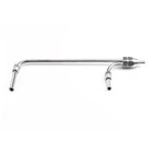 Carbole 1551 Chrome Fuel System Gas Line 3/8" Inlet 5/8-18'' Outlet For 4 Barrel New. Price: $13.35.
