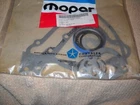 Nos Mopar 70-80 Dodge Chrysler Plymouth Front Lower Engine Gasket Set W/318 360 New. Price: $28.00.