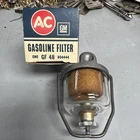Nos Ac GF48 GF124 Fuel Filter 1953-1962 Corvette 283 327 854444 Dated 1972 New. Price: $150.00.