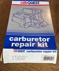 Carburetor Repair Kit Standard Hygrade 1568 Nib Fast Free Shipping New. Price: $27.00.