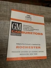 Nos Gm Vintage 50 Rochester 3704952 Carburetor Flange Gasket Sealed Package New. Price: $23.00.