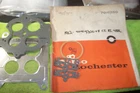 Nos Buick 1962,W/4BRL.,MODELS;40-41-4300 Delco-rochester Gasket Kit #7016144 New. Price: $15.99.