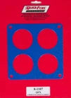 Quick Fuel #8-1107QFT Carburetor Base Gasket Dominator 4500 2-1/4" Hole .062 New. Price: $16.99.