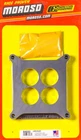 Moroso 1" Phenolic Carburetor Spacer 4 Holes Square Bore Engines New. Price: $73.56.