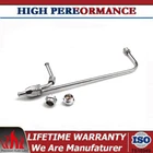 Chrome Dual Feed Fuel Line For Carburetor 4150 Double Pumper 3/8 Hose Sbc New. Price: $15.85.
