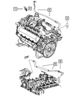 Genuine Mopar Crankcase Vent To Air Cleaner Tube 53032090AF New. Price: $506.00.