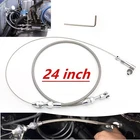 Universal 24" Stainless Steel Throttle Cable Braided Ford Gm Mustang 302 New. Price: $14.67.