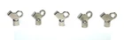 Wal-rich Radiator Bleeding Air Valve Key Chrome Plated Lot Of 5 Silver New. Price: $12.91.