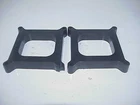2 Mr. Gasket #3405 Phenolic Open Carburetor Spacers 1 " Thick Nascar Nhra Imca Used. Price: $20.00.