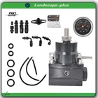 Black Universal Adjustable Fuel Pressure Regulator Kit 100PSI Guage AN6 Fitting New. Price: $34.81.
