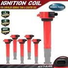 6X Red Ignition Coil For Dodge Grand Caravan Charger Chrysler Town & Country Vw New. Price: $64.99.