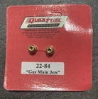 Quickfuel Gas Main Jets 22-84 New. Price: $18.72.