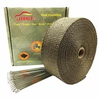 Ledaut 2" 50' Titanium Exhaust Heat Wrap Roll For Motorcycle Fiberglass Hea... New. Price: $28.62.