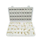Main Jet Assortment Kit For Holley 230 4150 4160 Carb 36-181#64-99 New. Price: $29.98.