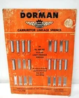 Vintage Dorman Carburetor Linkage Springs On Advertising Display Card # 305C Nos New. Price: $24.95.