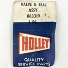 Nos Holley Carburetor Valve And Seat Assembly 863319 Oem Replacement Part Usa New. Price: $19.99.