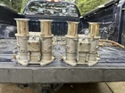 Pair (2) Weber Carburetors 40 Dcoe Side Draft Dual Barrel Used. Price: $1000.00.