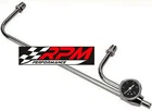Holley Chrome Fuel Line 4776 4777 4778 4779 4150 Carburetor Gauge 3/8" Hose New. Price: $29.95.