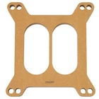 Edelbrock Carburetor Spacer 8722; Square Bore .500 In. Divided, Wood Laminate New. Price: $52.95.